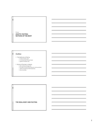 1  TheIdealBodyandFasting PseudoAthanasius, Devirginitate