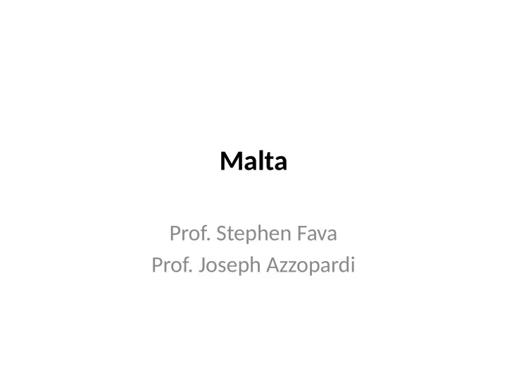 malta