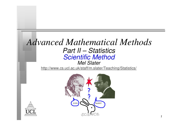 advanced mathematical methods