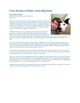 The Psychology of Spending and the Effects on Financial Wellness By DORIAN BURR  Public Information