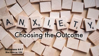 Philippians 4:4-7  Blue Bible pg 1250 Philippians 4:4 ESV 4 Rejoice in the Lord always; again I