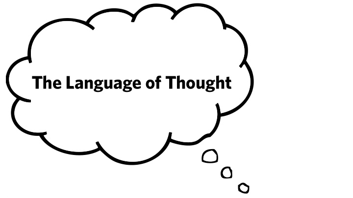 the language of thought folk psychology the psychological