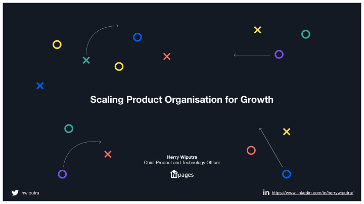scaling product organisation for growth