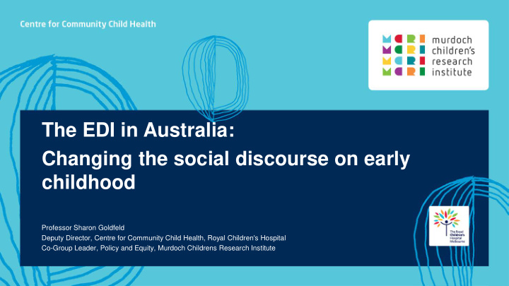 the edi in australia changing the social discourse on