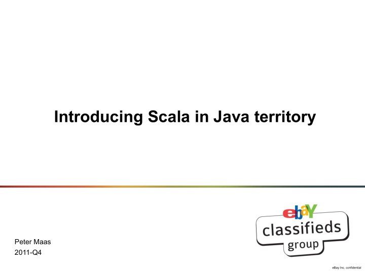 introducing scala in java territory