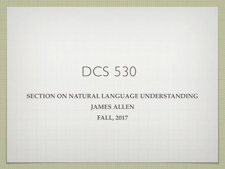 dcs 530