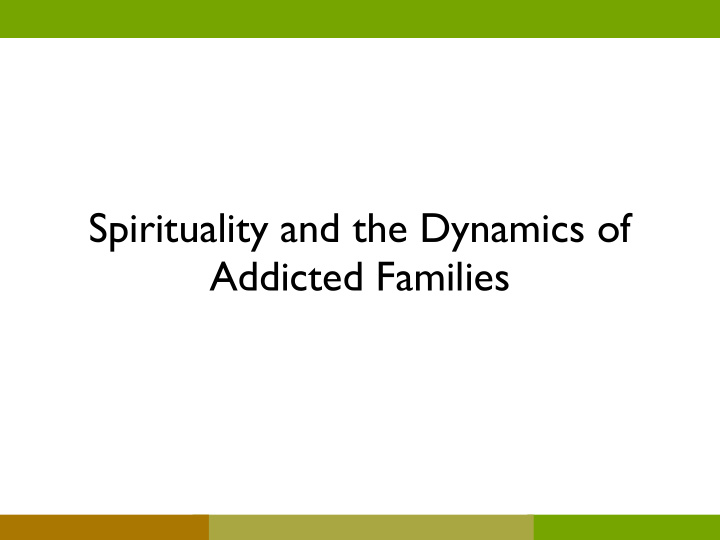 addicted families addiction is a systemic problem roles