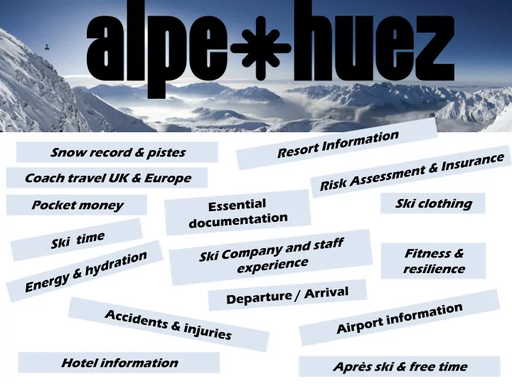 snow record amp pistes coach travel uk amp europe ski