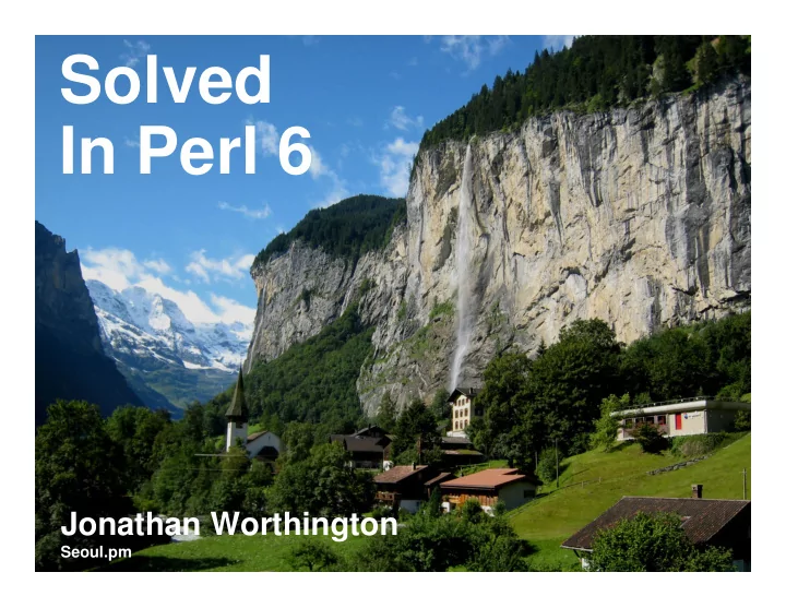 solved in perl 6