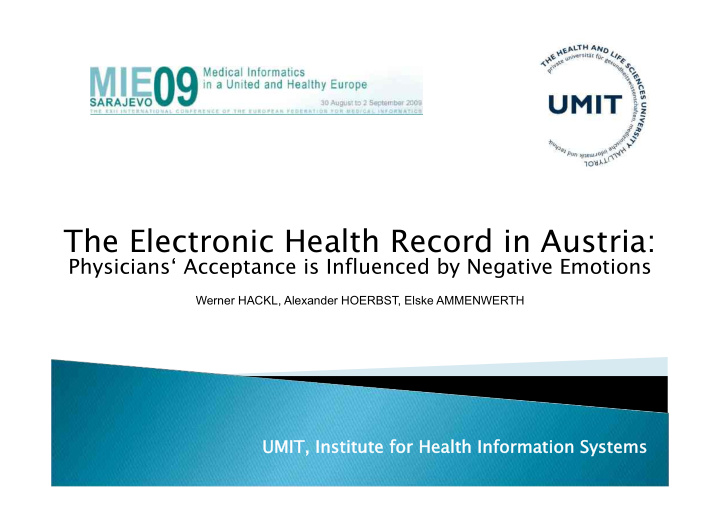 the electronic health record in austria