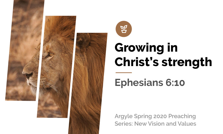 growing in christ s strength