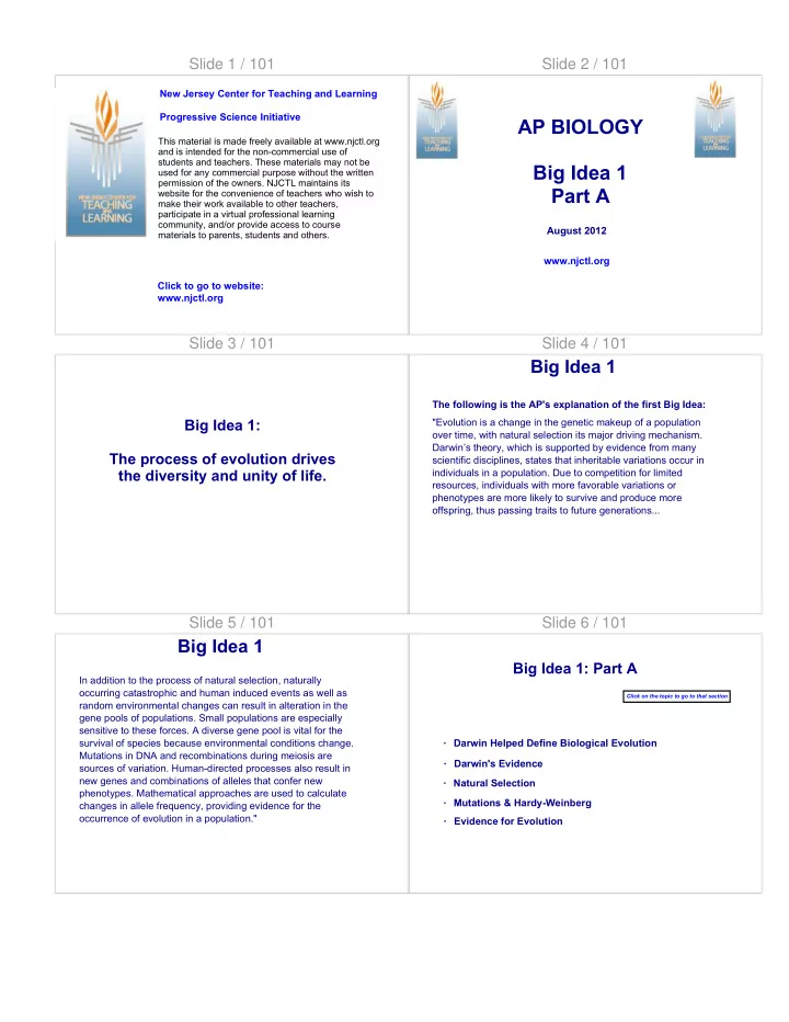ap biology