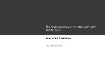 Digital Age,  From NYAWA Exhibition. ... by nasir baharuddin  This presentation tries to impose the