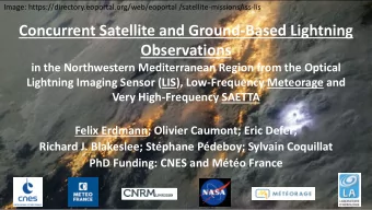 Observations  in the Northwestern Mediterranean Region from the Optical  Lightning Imaging Sensor