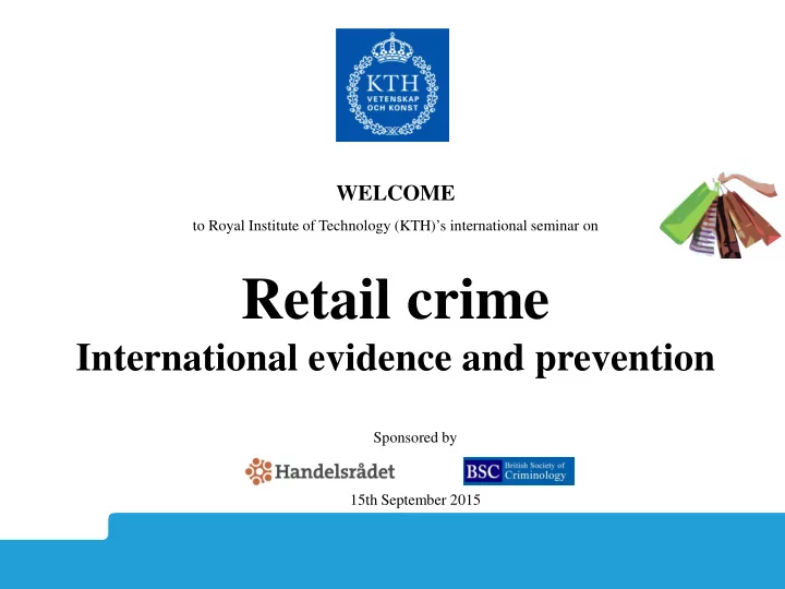 retail crime