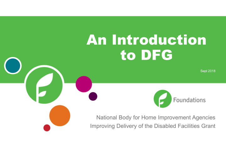 an introduction to dfg