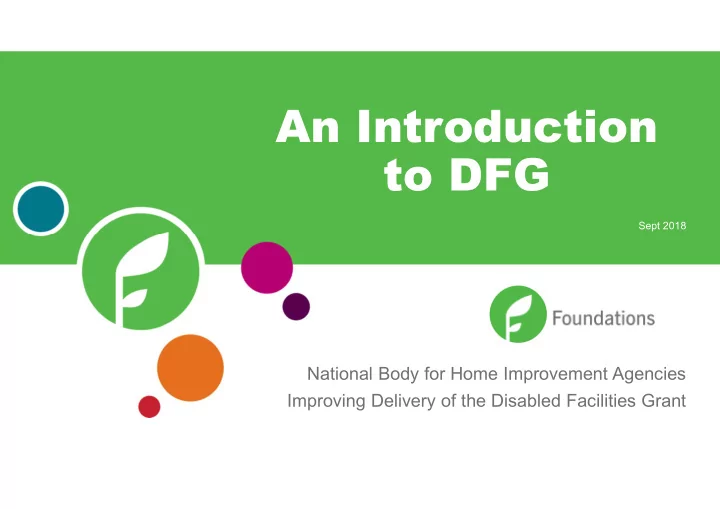 an introduction to dfg