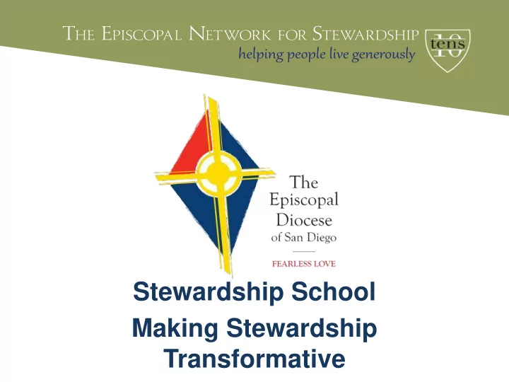 transformative agenda