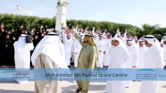 Mohammed Bin Rashid Space Centre  Space in the UAE Today    The UAE is one of the most ambitious