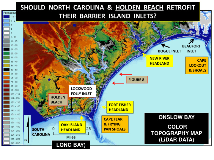 should north carolina holden beach retrofit their barrier