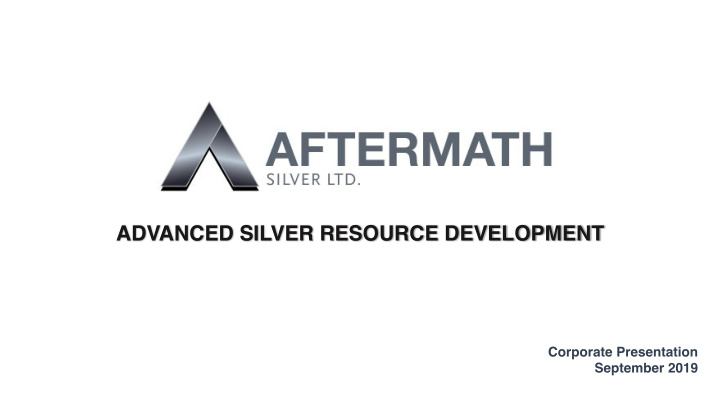 advanced silver resource development