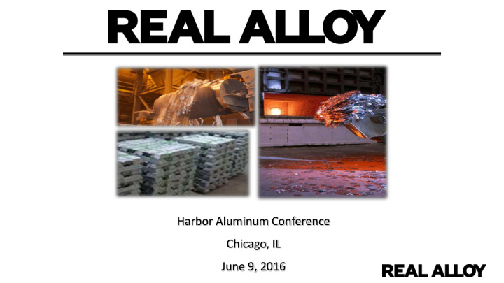 harbor aluminum conference