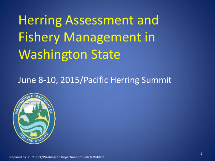 herring assessment and