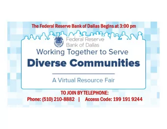 TO JOIN BY TELEPHONE:  TO JOIN BY TELEPHONE:  Phone: (5  Phone: (510) 2  ) 210-8882 0-8882 | Access