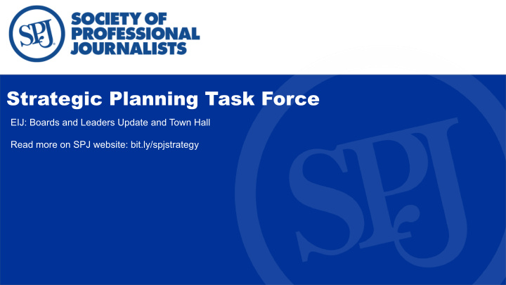 strategic planning task force