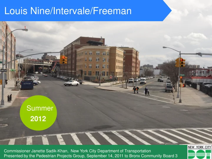 louis nine intervale freeman