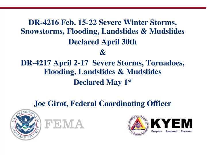 dr 4216 feb 15 22 severe winter storms snowstorms