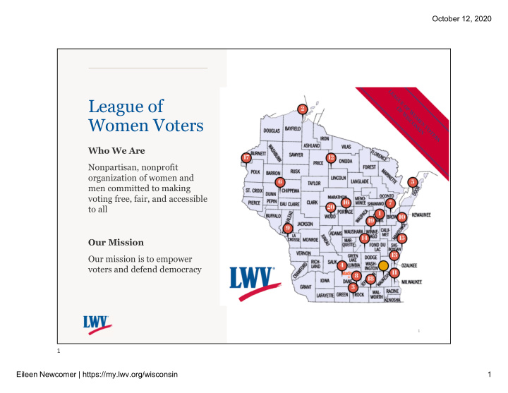 league of women voters