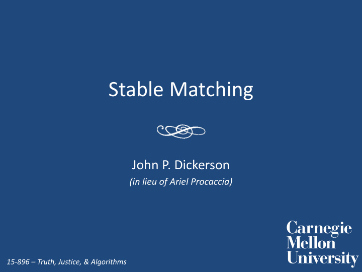 stable matching