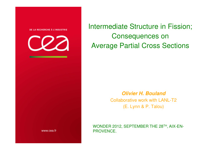 intermediate structure in fission consequences on average