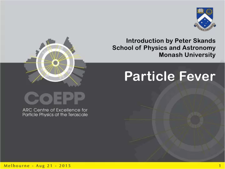 particle fever