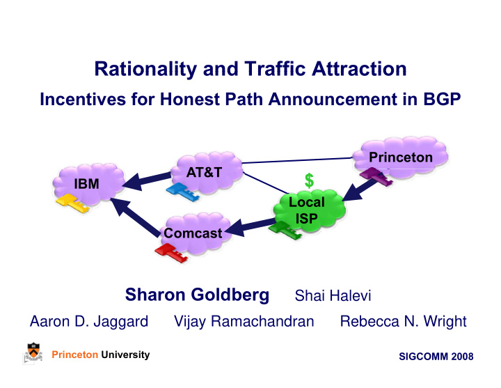 rationality and traffic attraction rationality and