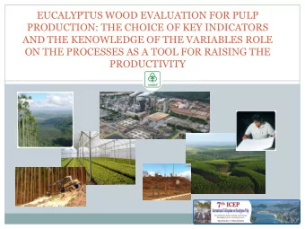 PRODUCTION: THE CHOICE OF KEY INDICATORS  AND THE KENOWLEDGE OF THE VARIABLES ROLE  ON THE