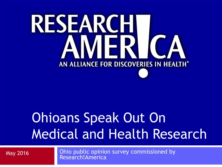 medical and health research