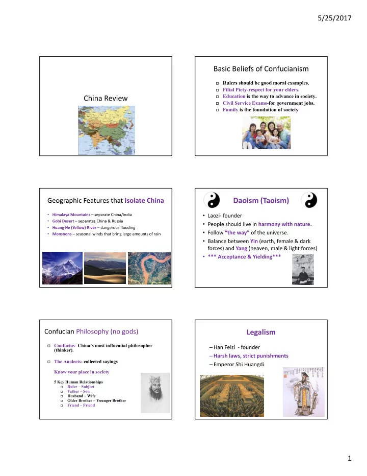 basic beliefs of confucianism