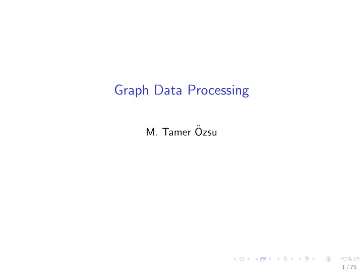 graph data processing