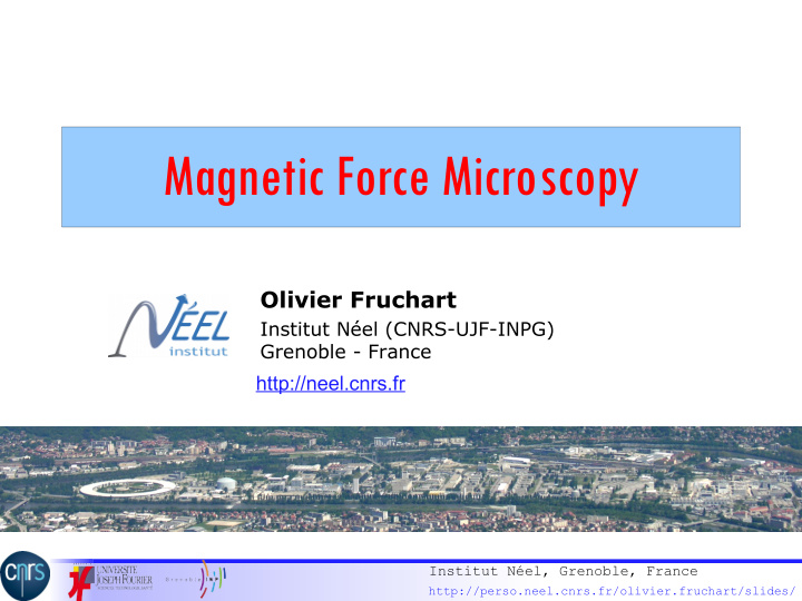 magnetic force microscopy