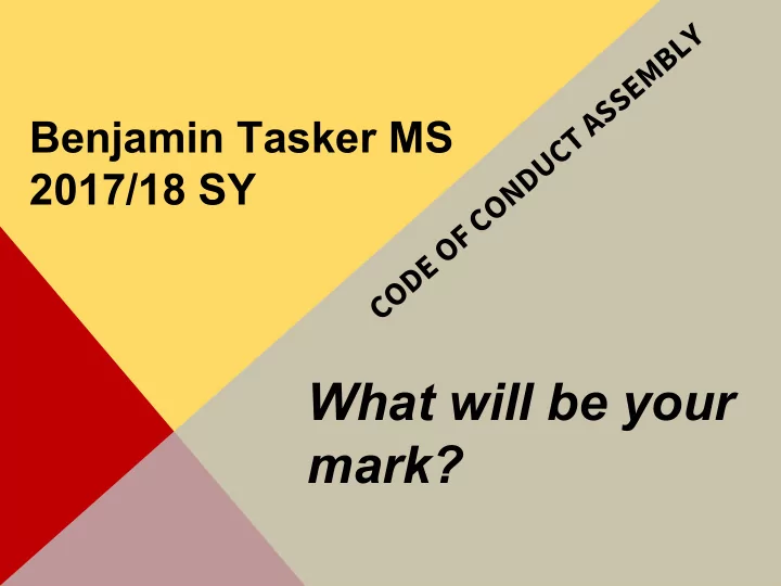 what will be your mark new year new beginnings