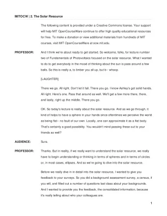 1  This right here is a little bit of a snapshot of expertise and current career trajectory.  So