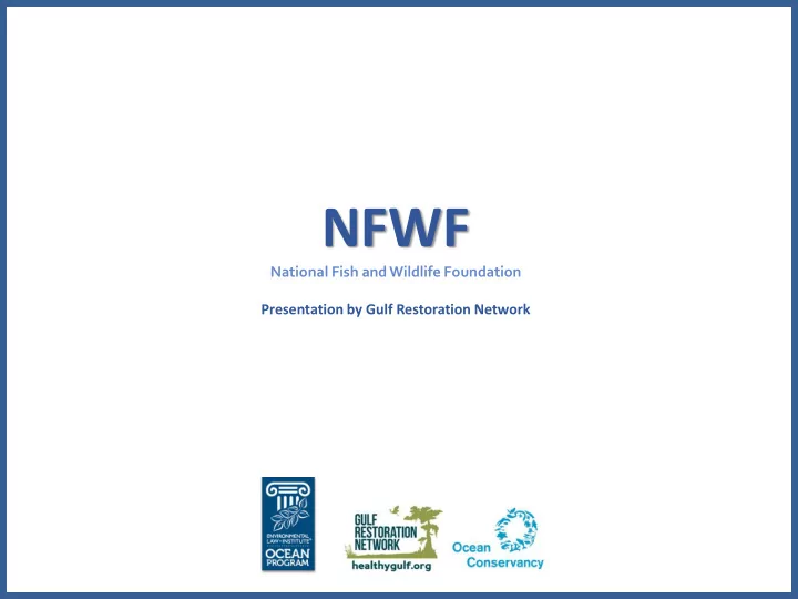 nfwf