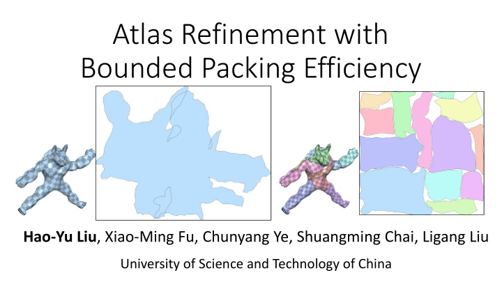 atlas refinement with bounded packing efficiency