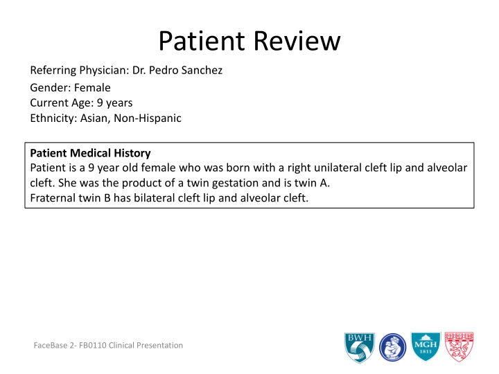 patient review