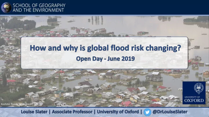 kashmir floods 2014 credit epa march 20 2019 floodwater