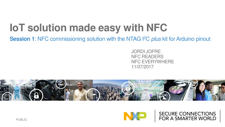 iot solution made easy with nfc