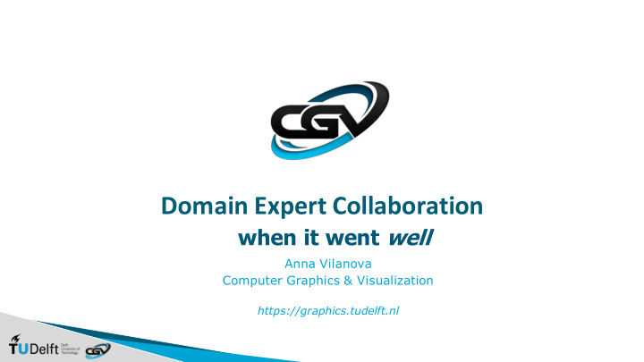 domain expert collaboration