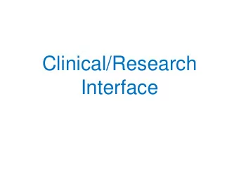 Interface  From whence we came  Initially Miscellanea Group  Disconcerting and uninviting in